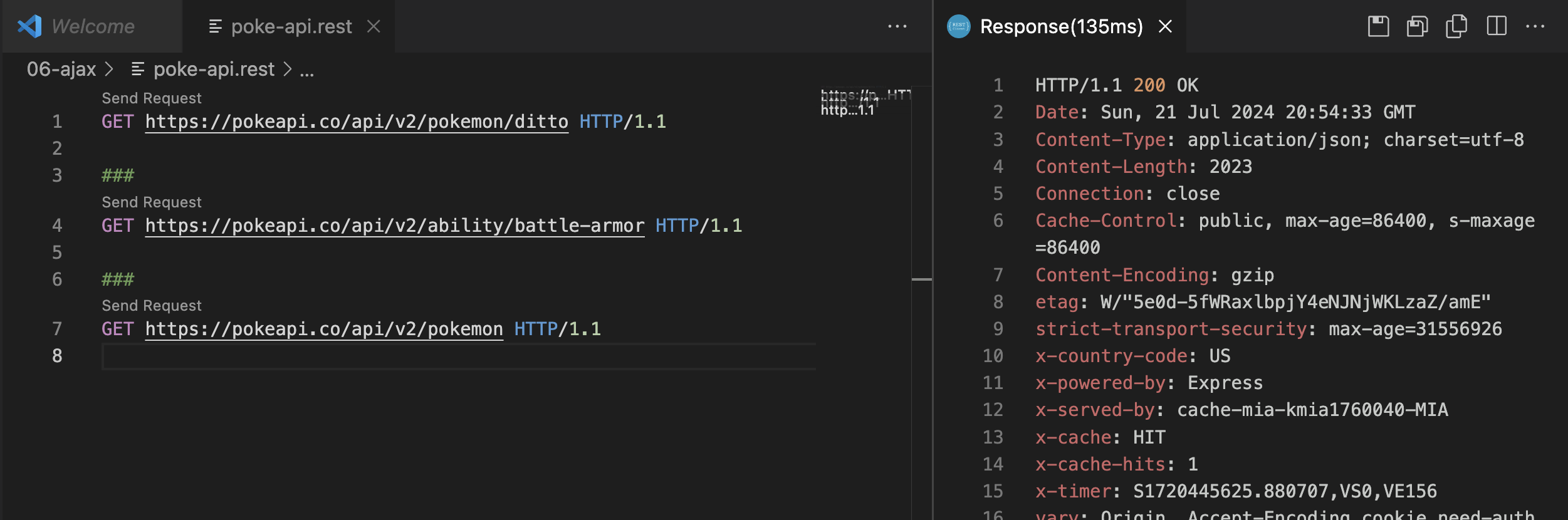 REST client